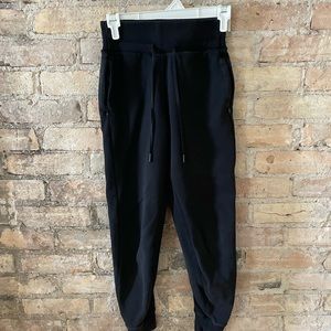 Black lululemon joggers
